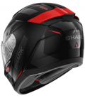 CASCO INTEGRAL SHARK RIDILL 2 MEKRANIUM NEGRO / ROJO