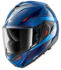 CASCO MODULAR SHARK OXO MEKARIUM AZUL  / NARANJA