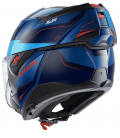 CASCO MODULAR SHARK OXO MEKARIUM AZUL  / NARANJA