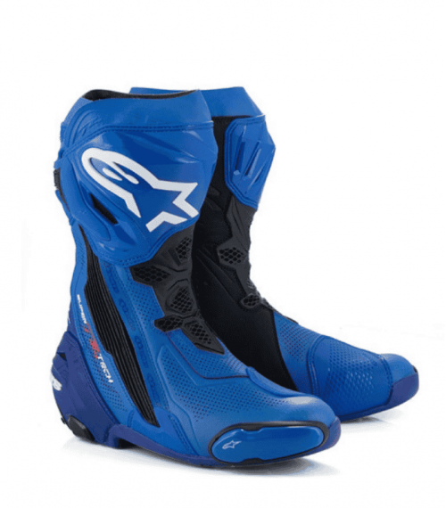 BOTAS DE MOTO ALPINESTARS SUPERTECH R VENTILADAS AZUL / NEGRO