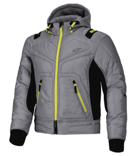 CHAQUETA ALPINESTARS MOHOBBS WP NEGRO / NARANJA FLUOR