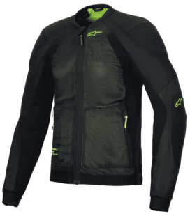 CHAQUETA ALPINESTARS TROOP-AIR NEGRO / AMARILLO NEÓN