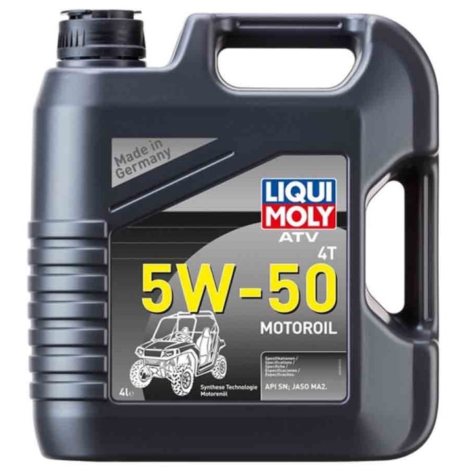 GARRAFA 4L ACEITE LIQUI MOLY HC SINTÉTICO ATV 5W-50