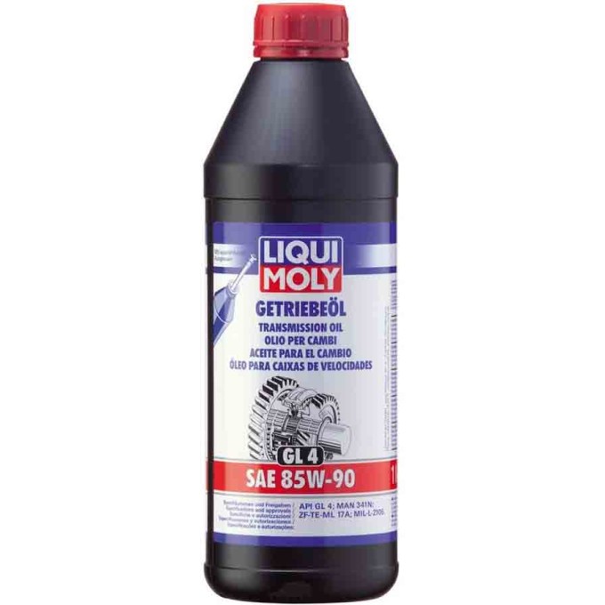BOTELLA 1L DE ACEITE DE TRANSMISIÓN LIQUI MOLY GL4 85W90