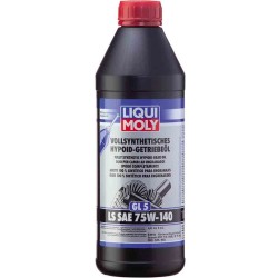 BOTELLA 1L ACEITE DE TRANSMISIÓN CARDÁN BMW 75W-140 LIQUI MOLY 100% SINTÉTICO API GL5