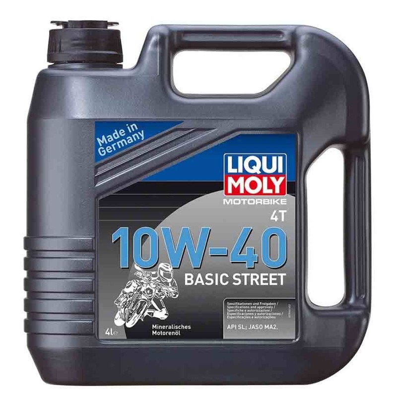 BOTELLA 1L ACEITE MINERAL BASIC LIQUI MOLY 10W-40