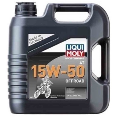 GARRAFA DE 4L ACEITE LIQUI MOLY HC SINTÉTICO 15W-50 OFF ROAD