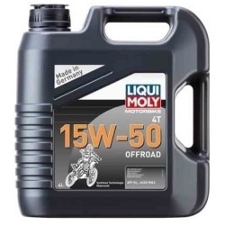 GARRAFA DE 4L ACEITE LIQUI MOLY HC SINTÉTICO 15W-50 OFF ROAD