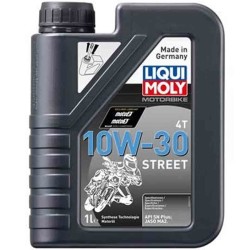 BOTELLA DE 1L ACEITE LIQUI MOLY HC SINTÉTICO 10W-30 STREET