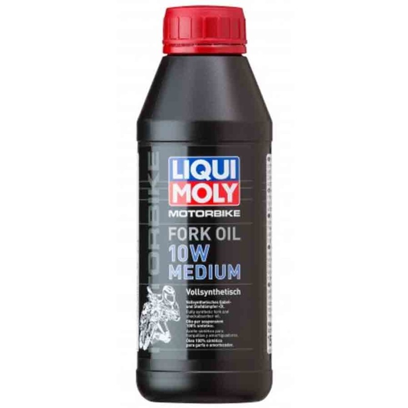 ACEITE DE HORQUILLA LIQUI MOLY 10W BOTELLA DE 1L