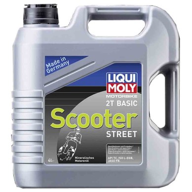 GARRAFA 4L DE ACEITE LIQUI MOLY 2T BASIC SCOOTER STREET