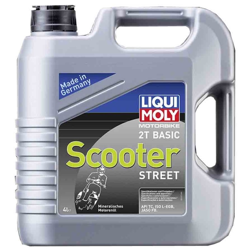 GARRAFA 4L DE ACEITE LIQUI MOLY 2T BASIC SCOOTER STREET