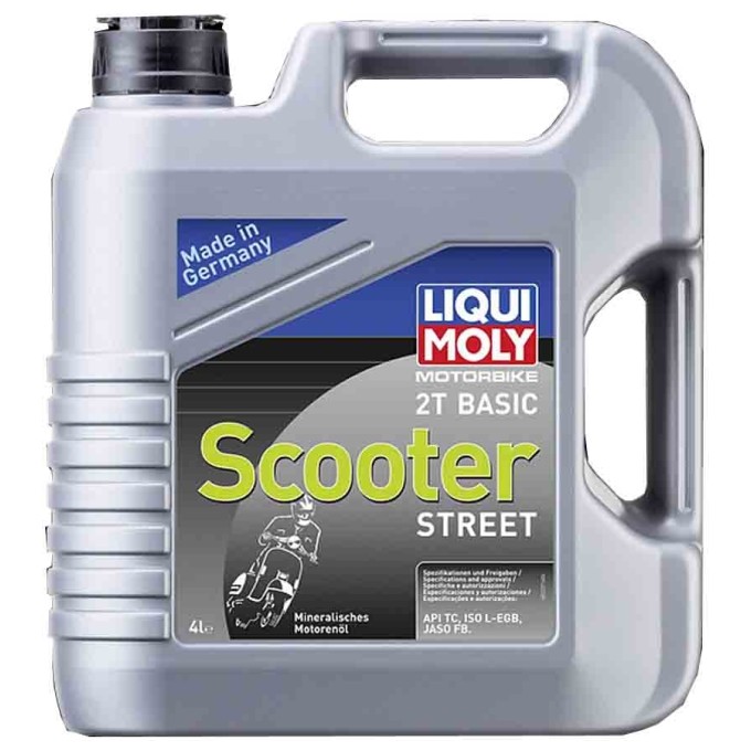 GARRAFA 4L DE ACEITE LIQUI MOLY 2T BASIC SCOOTER STREET