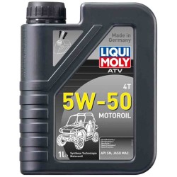 BOTE 1L ACEITE LIQUI MOLY HC SINTÉTICO ATV 5W-50
