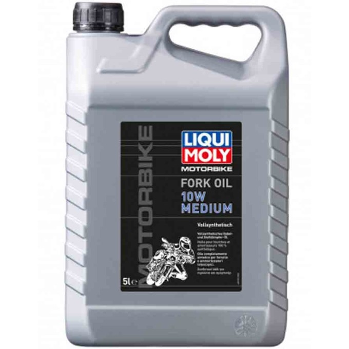 ACEITE DE HORQUILLA LIQUI MOLY 10W MEDIUM GARRRAFA 5L