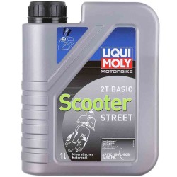 BOTELLA DE 1L ACEITE LIQUI MOLY 2T MINERAL MEZCLA BASIC SCOOTER