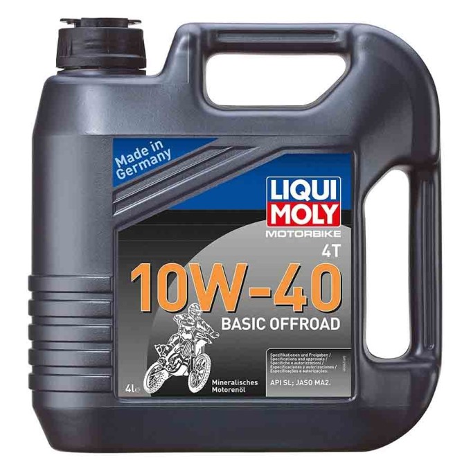 GARRAFA 4L DE ACEITE LIQUI MOLY 10W-40 BASIC OFFROAD