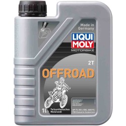 BOTELLA DE 1L ACEITE LIQUI MOLY SEMI-SINTÉTICO 2T OFF ROAD