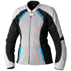 CHAQUETA URBANA MUJER RST AVA MESH BLANCO / AZUL