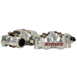 JUEGO PINZAS ACCOSSATO 108 MM  PZ001 TITANIO COLOR CROMO