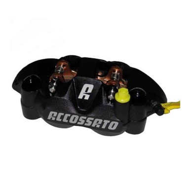 PINZA DERECHA ACCOSSATO 108 MM PZ004 ALUMINIO COLOR NEGRO