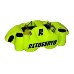 PINZA IZQUIERDA ACCOSSATO 108 MM PZ004 ALUMINIO AMARILLO FLUOR
