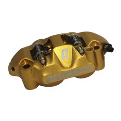 PINZA DERECHA ACCOSSATO 108 MM PZ004 ALUMINIO ORO ANODIZADO