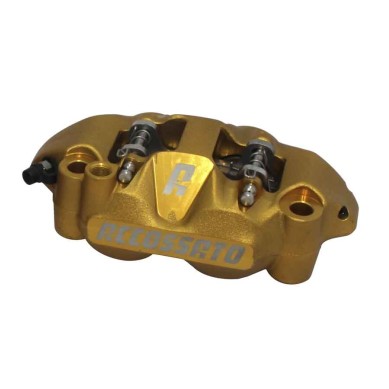 PINZA IZQUIERDA ACCOSSATO 108 MM PZ004 ALUMINIO ORO ANODIZADO