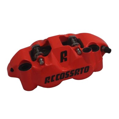 PINZA DERECHA ACCOSSATO 108 MM PZ004 ALUMINIO ROJO FLUOR