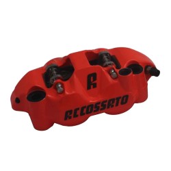 PINZA DERECHA ACCOSSATO 108 MM PZ004 ALUMINIO ROJO FLUOR