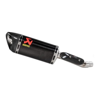 TUBO ESCAPE AKRAPOVIC PARA HONDA CB 300 R 2018-2020 NO HOMOLOGADO serie Sleep-On Carbono S-H3SO7-APC