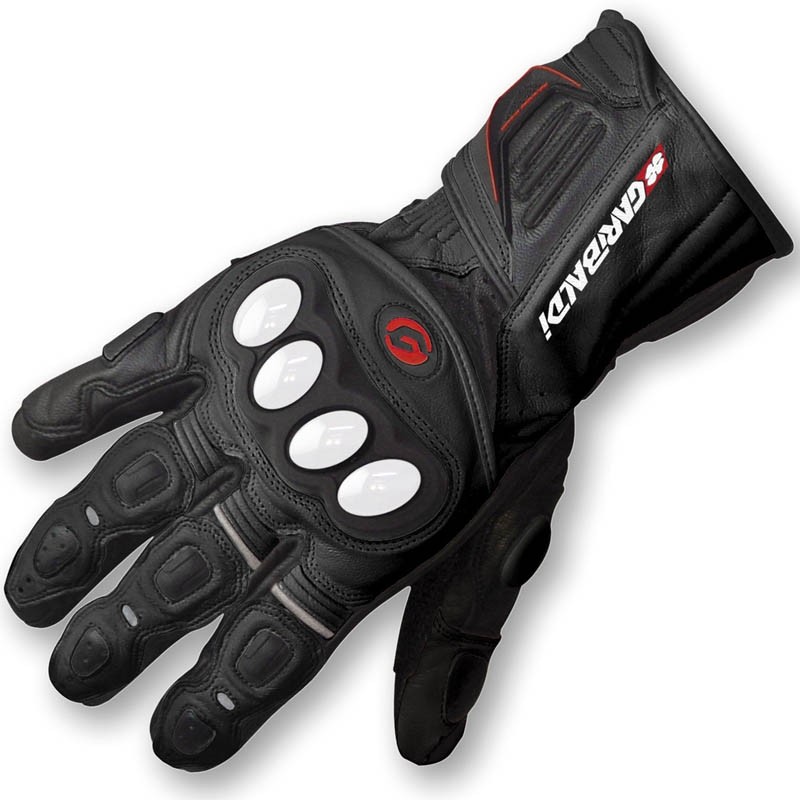 GUANTES GARIBALDI FORZA NEGRO / ROJO