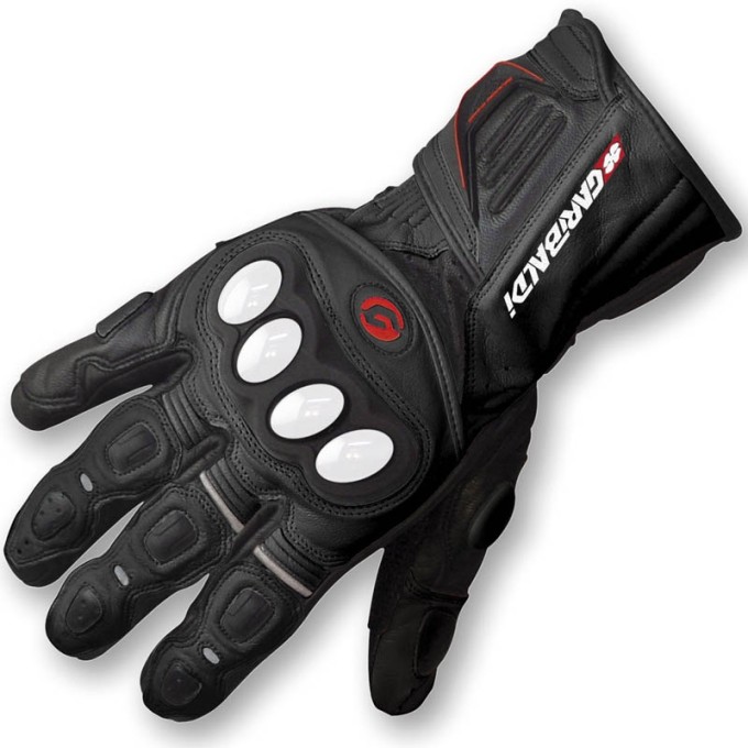 GUANTES GARIBALDI FORZA NEGRO / ROJO