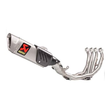 Tubo de escape AKRAPOVIC Serie RACING de TITANIO para YAMAHA YZF-R6 2008-2020 NO HOMOLOGADO 