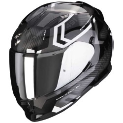CASCO SCORPION EXO-491 SPIN NEGRO / BLANCO