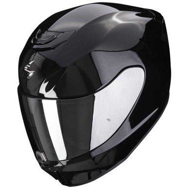 CASCO SCORPION EXO-391 SOLID NEGRO BRILLO 