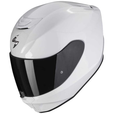 CASCO SCORPION EXO-391 SOLID BLANCO BRILLO 