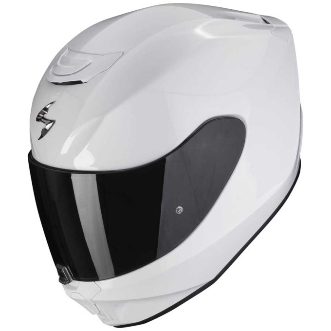 CASCO SCORPION EXO-391 SOLID BLANCO BRILLO 