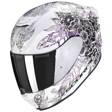 CASCO SCORPION EXO-391 DREAM BLANCO / CAMALEON