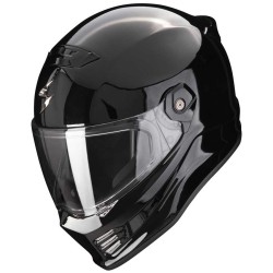 CASCO SCORPION COVERT FX SOLIDO NEGRO BRILLO