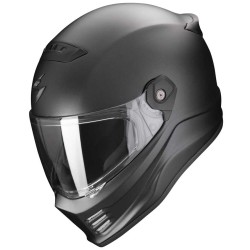 CASCO SCORPION COVERT FX SOLIDO NEGRO MATE PERLA
