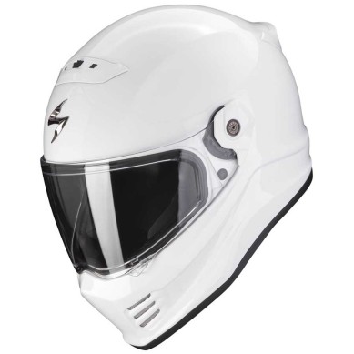CASCO SCORPION COVERT FX SOLIDO BLANCO