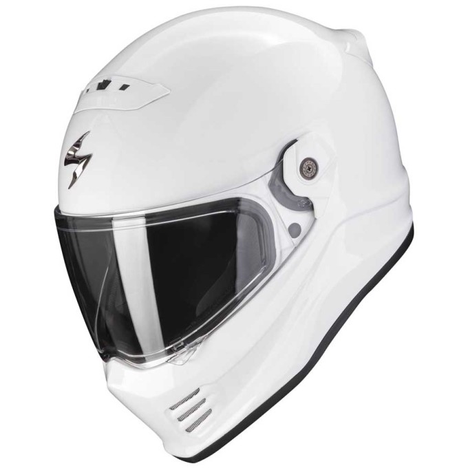 CASCO SCORPION COVERT FX SOLIDO BLANCO