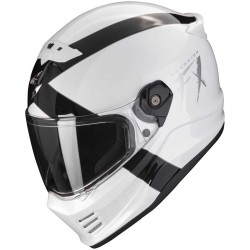 CASCO SCORPION COVERT FX GALLUS BLANCO / NEGRO