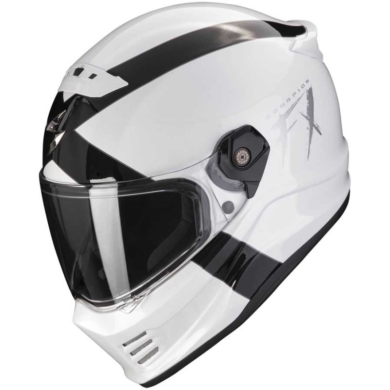 CASCO SCORPION COVERT FX GALLUS BLANCO / NEGRO