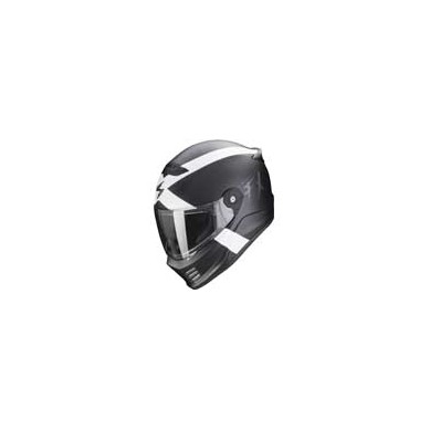 CASCO SCORPION COVERT FX GALLUS NEGRO MATE / BLANCO