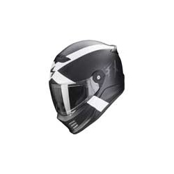 CASCO SCORPION COVERT FX GALLUS NEGRO MATE / BLANCO