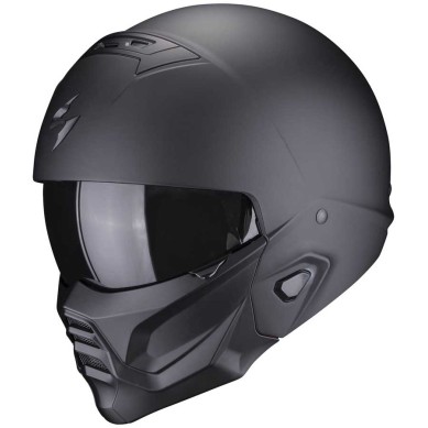 CASCO SCORPION EXO COMBAT II NEGRO MATE
