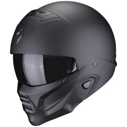 CASCO SCORPION EXO COMBAT II NEGRO MATE