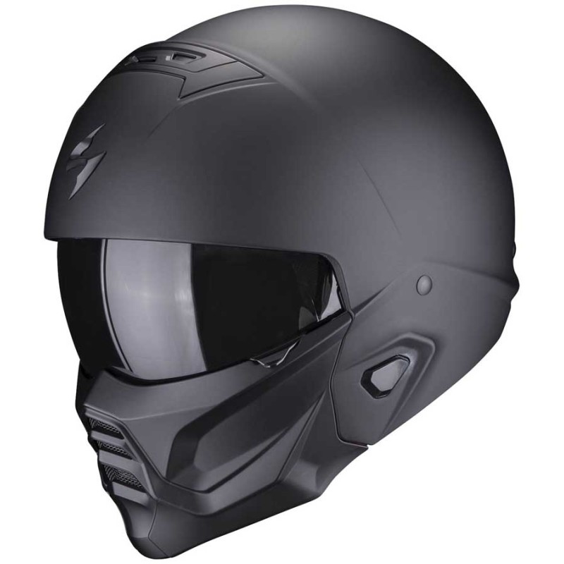 CASCO SCORPION EXO COMBAT II NEGRO MATE
